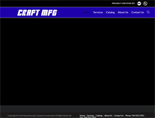 Tablet Screenshot of craftmfg.com
